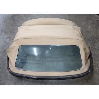 1996-2002 BMW Z3 Roadster conversível dobrável conjunto superior bege com forro - Imagem 1 de 4