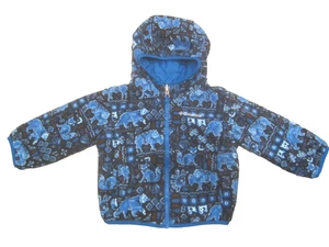 Columbia Double Trouble Bright Indigo Reversible Jacket sz 2T EUC - Picture 1 of 10