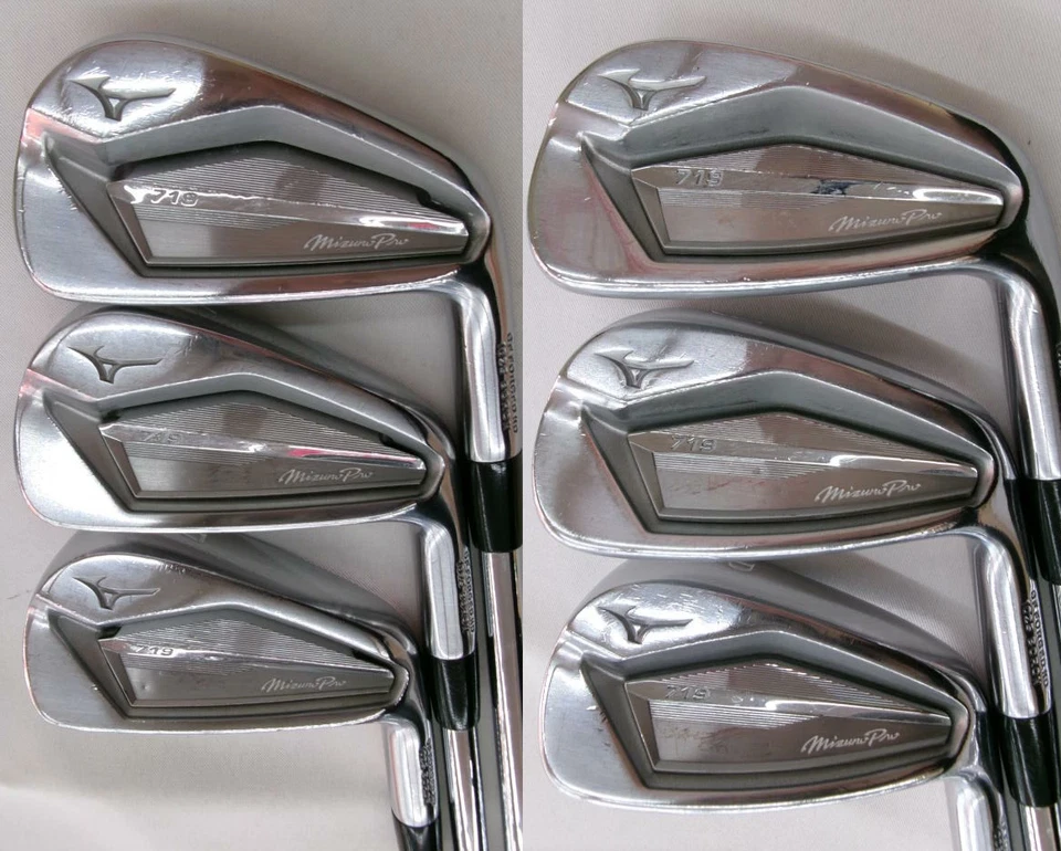 Mizuno Pro 719 Iron Set 5-9,P S Flex NS PRO Zelos 8 Custom Build RH Used - Image 1 of 4