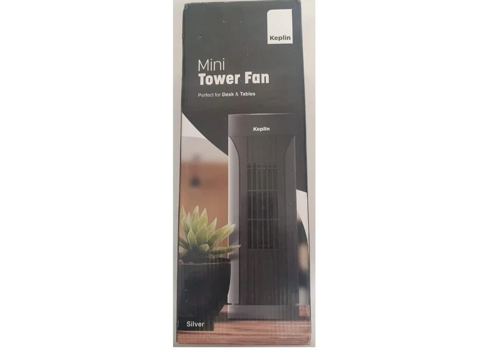 Keplin Mini Tower Fan with Remote Control - Image 1 of 1