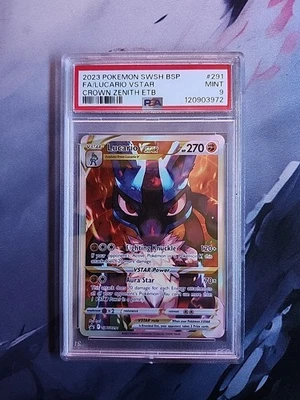Lucario VSTAR SWSH291 SWSH: Sword & Shield Promo Cards Holo - Image 1 of 2