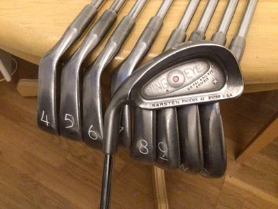 PING EYE 2 IRONS 3-SW ORANGE DOT LEFT HANDED PING STIFF SHAFTS NEW NEXGEN GRIPS - Image 1 of 4