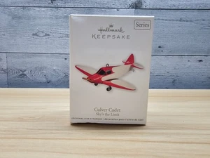 HALLMARK KEEPSAKE ORNAMENT - CULVER CADET AIRPLANE - 2011 - SKY'S THE LIMIT - Picture 1 of 7