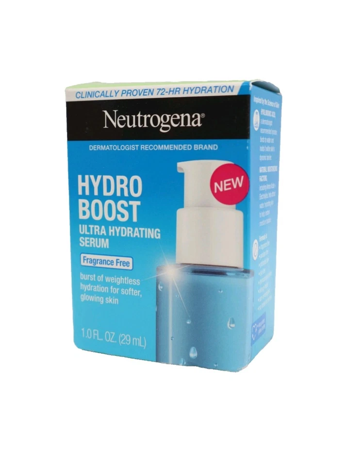 Suero ultra hidratante Neutrogena Hydro Boost con ácido hialurónico 1 fl oz Foto 1 de 1