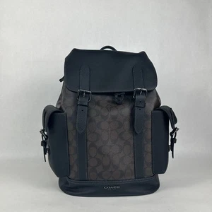 COACH CB839 Hudson Backpack In Signature Canvas - Picture 1 of 10
