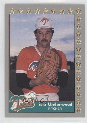 1990 Pacific Senior Professional Baseball Association Tom Underwood #169 - Image 1 of 2