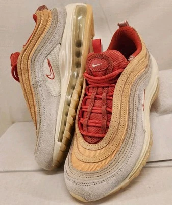 Nike Air Max 97 Hermandad Naranja Cachemira Mujer 8 DM8943-700 Tenis Zapatos Foto 1 de 4