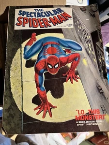 The Spectacular Spider-Man Marvel Comic Book Magazin 1968 Lo This Monster V1 #1 - Bild 1 von 4