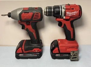 Milwaukee M18 2656-20 & 3601-20 Impact Driver Combo with Battery & Charger - Picture 1 of 3