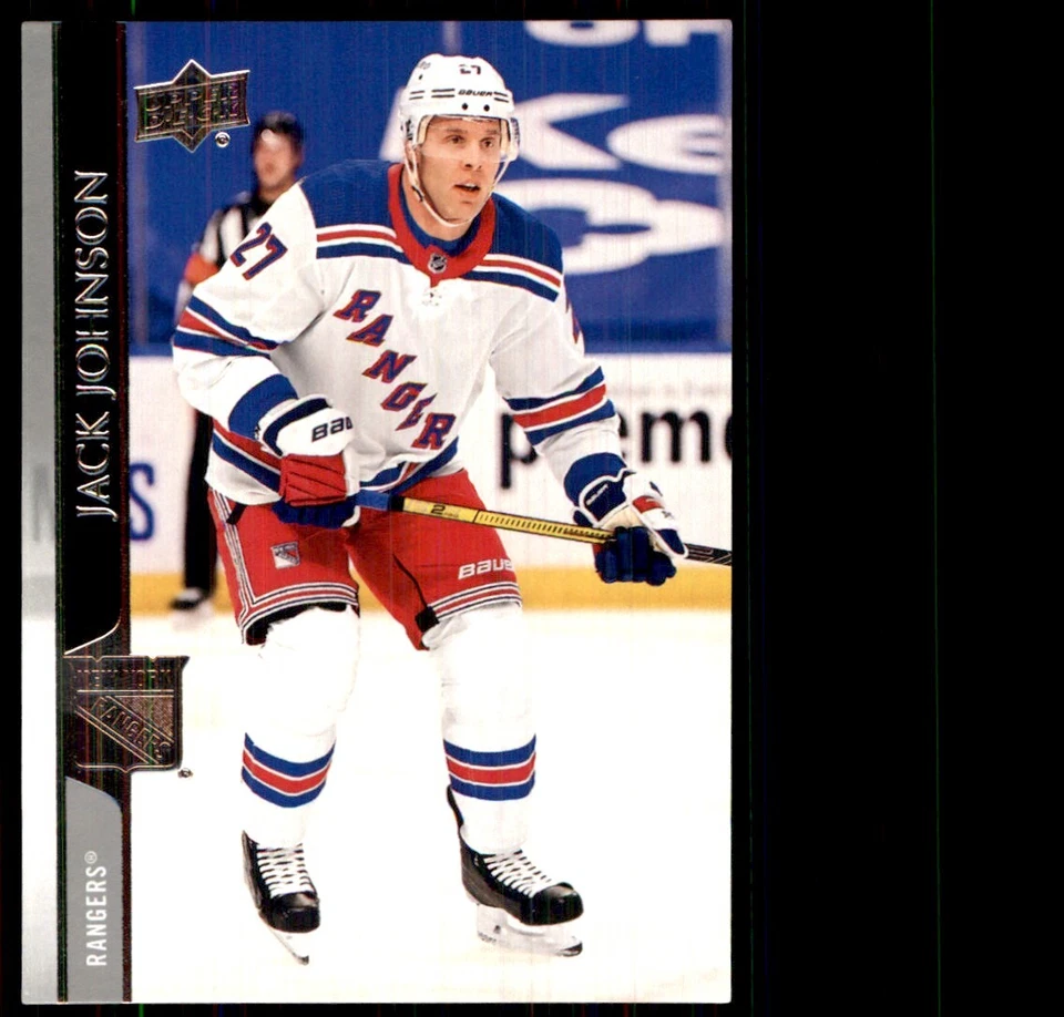 2020-21 Upper Deck Jack Johnson New York Rangers #594 - Image 1 of 2