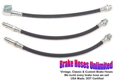 JUEGO DE MANGUERA DE FRENO Dodge Challenger 1972 1973 - Disco delantero Foto 1 de 2