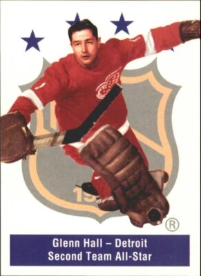 Glenn Hall-Detroit Red Wings-1994 Parkhurst Missing Link #141-All-Star - Image 1 of 2