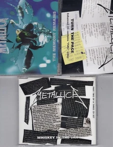 METALLICA - Three CD Singles Lot - 1997-1999 - UK Imports - OOP - BRAND NEW - Picture 1 of 7
