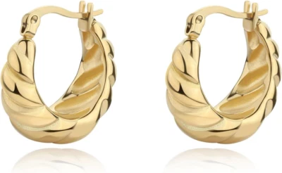 S'Agapõ Orecchini Donna in Acciaio | Collezione Chunky - SHK60 - Immagine 1 di 4