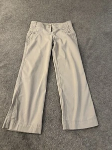 Womens New York and Company Pants 4 Petite Gray Wide Leg - Picture 1 of 11