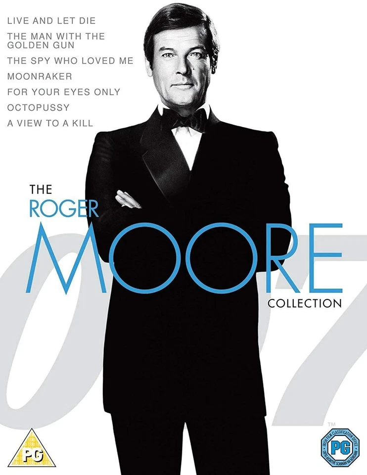 James Bond The Roger Moore Collection DVD 7 Movies, VGC Discs , Box Damage - Image 1 of 1