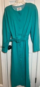 WILLIAM PEARSON DRESS LONG SLEEVES  SIZE 16 RAYON EUC - Picture 1 of 2