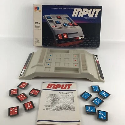 Input Strategy Game Control Every Play Family Night Milton Bradley Vintage 1984 - Image 1 of 4