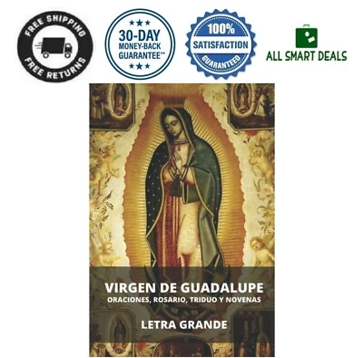 Libro De Oraciones Catolicas En Español A La Virgen De Guadalupe Letra Grande - Image 1 of 4
