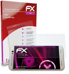 atFoliX Verre film protecteur pour HTC One M9 Plus 9H Hybride-Verre - Photo 1 sur 5