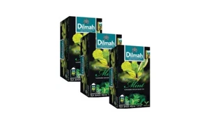 Dilmah Mint Flavored Ceylon Black Tea (30g) Pack of 3 free shipping world wide - Picture 1 of 1