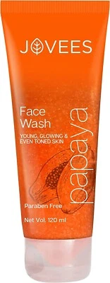 Jovees Papaya Face Wash for Young, Glowing & Even Toned Skin 120ml - Image 1 of 4