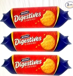 McVitie's Digestive Biscuits -400g 3 Pack, Original by McVities [Foods] - Picture 1 of 2