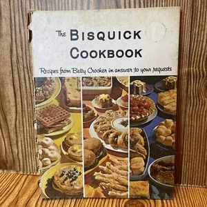 Vintage The Bisquick Cookbook 1964 First Edition Recipes from Betty Crocker  - Imagen 1 de 4