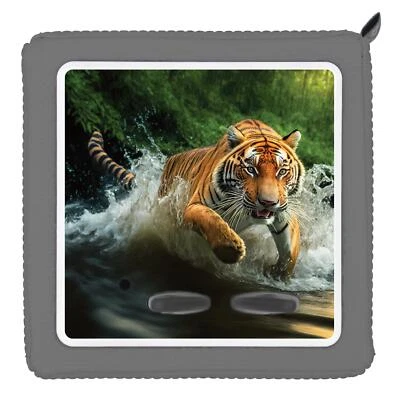 Punalu Schutzfolie für Toniebox, Tiger, Dekofolie selbstklebend, wasser- und kra