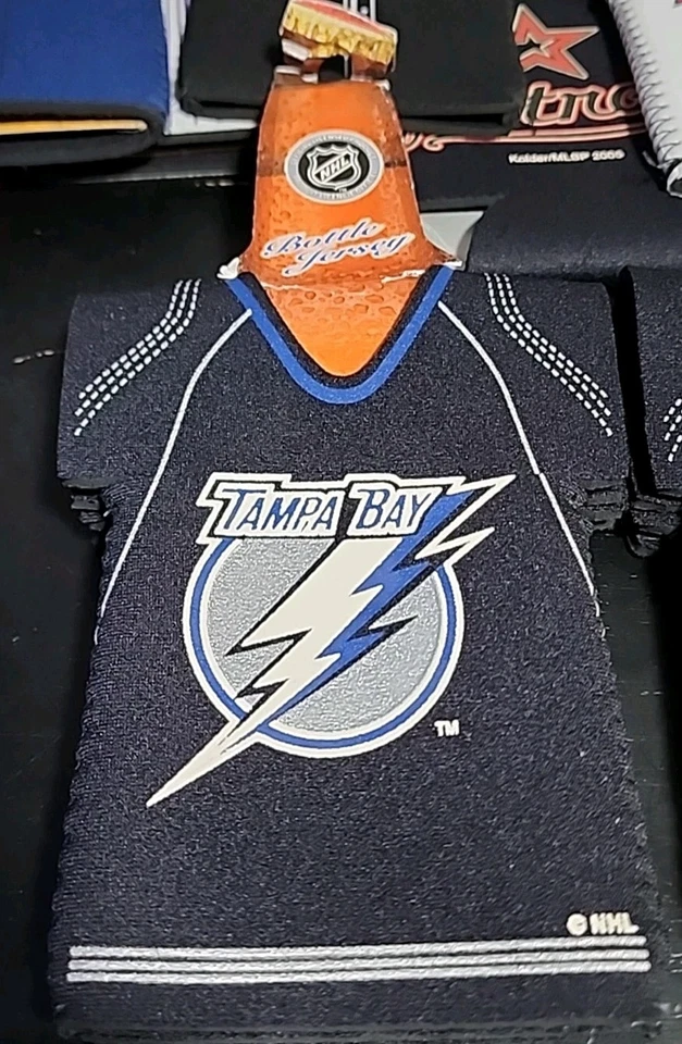 NHL Tampa Bay Lightning Kolder Beer Bottle Holder New - Image 1 of 2