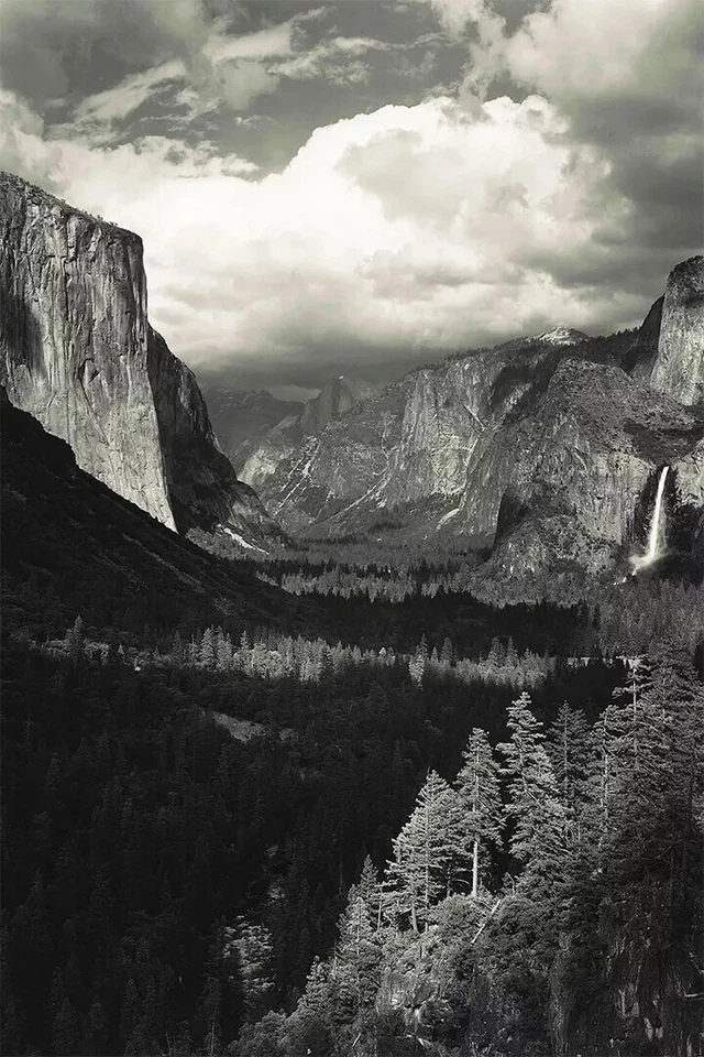 Ansel Adams By The Ocean American Photographer Print Wall Art - POSTER - Image 1 of 2