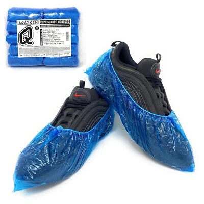 2000 Pezzi Copriscarpe Monouso 3 grammi AQASKIN Calzari Copri scarpa Usa e Getta - Immagine 1 di 4
