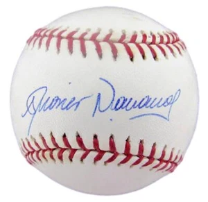Dioner Navarro Autographed OML Baseball Tampa Bay Rays PSA/DNA 182390 - Picture 1 of 3