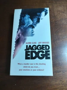 Jagged Edge VHS 1985 Glenn Close, Jeff Bridges - Picture 1 of 3