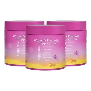 Probiotics Gummies for Women Slippery Elm 60 Gummies Dietary Supports Health - Picture 1 of 13