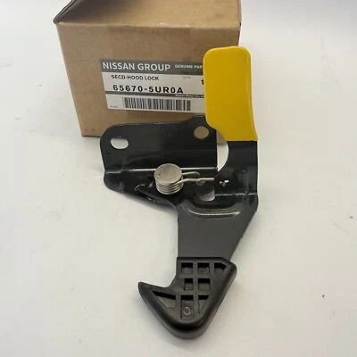 Оригинальный замок защелки капота переднего капота Nissan Leaf ZE1 2017-2022 656705UR0A - Изображение 1 из 4