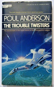 Trouble Twisters by Poul Anderson 1977 Sci-fi Paperback Book - Picture 1 of 1