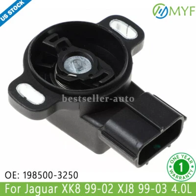 Sensor de posición del acelerador TPS 198500-3250 para Jaguar XK8 99-02 XJ8 99-03 4,0 L Foto 1 de 4