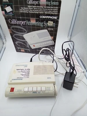 Call Keeper Answering System 1200 TAD1200 ConAir Phone HTF - Image 1 of 4