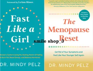( Fast like a girl + The Menopause Reset) Best combo of 2 books by Mindy Pelz PB - Picture 1 of 3