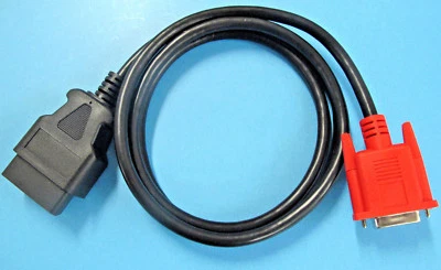 Cabo OBD2 OBDII para sistema iCarsoft CR MAX COMPLETO TUDO faz scanner de diagnóstico - Imagem 1 de 4