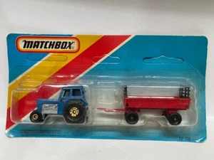 Matchbox TP-108 Ford traktor & Hay Trailer Diecast - Bild 1 von 2