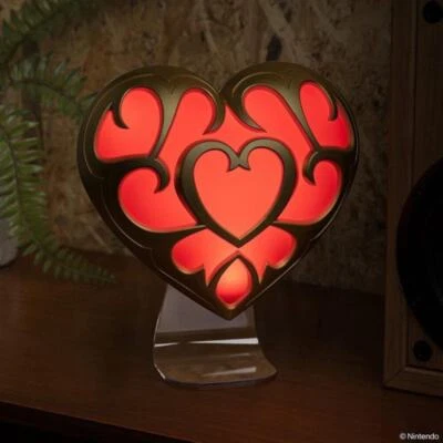 Paladone Lampada da Tavolo USB AAA - The Legend of Zelda (Heart Container Light) - Photo 1/4