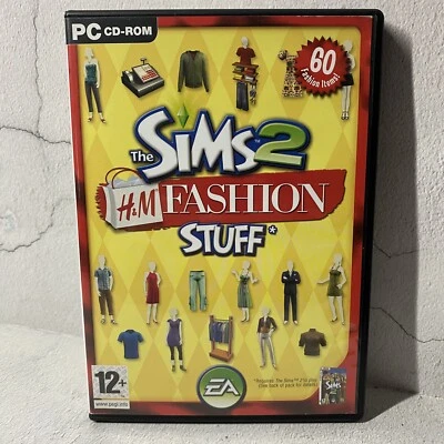 The Sims 2: H&M Fashion Stuff (PC CD) With Manual - Image 1 of 3