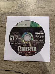 Omerta: City of Gangsters; Loose Disc (Microsoft Xbox 360, 2013) - Picture 1 of 6