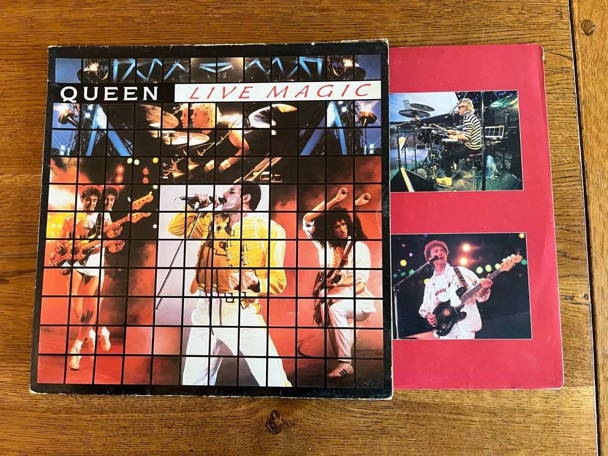 レコード　国内盤　クイーン　ライブマジック　帯付き　LP　送料込み レコード 国内盤 クイーン ライブマジック 帯付き LP 送料込み