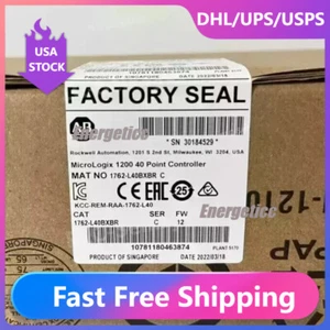 Allen-Bradley 1762-L40BXBR AB MicroLogix 1200 controller 40 punti tasse gratuite USA - Foto 1 di 5