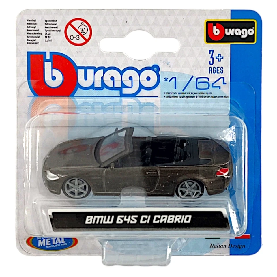 Bburago 59000BCIC BMW 645 CI Cabrio NEU & OVP