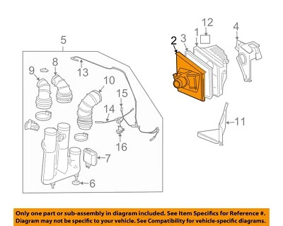 Used Fuel Injection Air Flow Meter fits: 2003 Saturn Vue  Grade A - Image 1 of 3