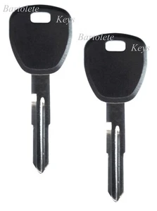 2 Replacement Transponder Car Key Blank Fits 2004 2005 2006 2007 Acura TSX - Picture 1 of 7